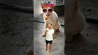 Apa❗Dikejar Kucing Raksasa❗ Begini Cara Buatnya❗#editing #tutorial