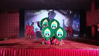 Sparkling Stars Students performing Krishna Leela Givind bolo hari gopal bolo