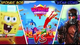 Electro FIGHT | Sponge Bob vs. Star-Lord | Ultimate Bowmasters Game - iOS / Android
