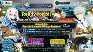 [FGO NA] Lostbelt 6 Tam Lin Lancelot summons.