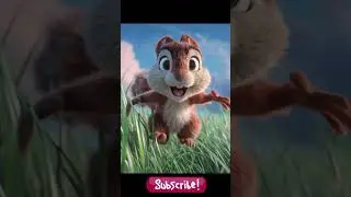 Happy Forest Squirrel 🐿️ 🐿️ | Funny Hindi Kids Cartoon Rhyme #poofyplanet #hindicartoon #poetry