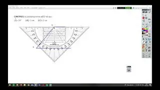 CE1D Math 2022 - question 22 - Tracé de figure simple