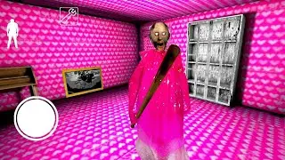 Granny Game Horror Escape Gameplay || Granny Barbie mod House Ep12