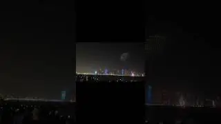 World cup Final | Firework 💥|Light show with drones|Qatar|Doha|Cornich