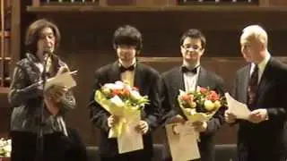 De Stefano Piano Duo receive I prize at Rubinstein International Competition in Moscow