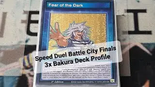 Speed Duel Battle City Finals 3x Bakura Deck Profile