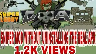 MINI MILITIA SNIPER MOD IN NEW UPDATE V4.0.25 WITH REAL APK AND LOGIN ACESS AND FREE PRO PACK 😎😎