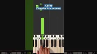 Amelie - Comptine d‘un autre ete - Piano