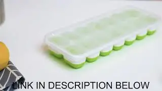 DOQAUS Ice Cube Trays 4 Pack, Easy-Release Silicone & Flexible 14-Ice Cube Trays with Spill-Resistan