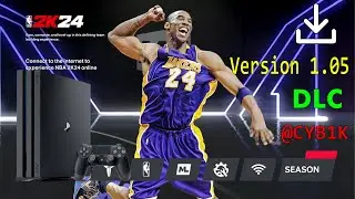 PS4 NBA 2K24 Update 1.05 and DLC