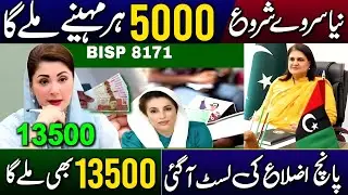 New 5 District List Monthly 5000 Receive | NSER Survey | PSER | Dynamic Survey | 8171 New Update2025