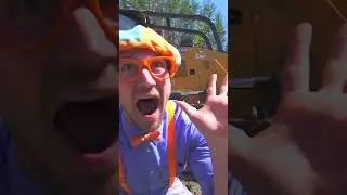 Blippi's EXCAVATOR Song! #Shorts