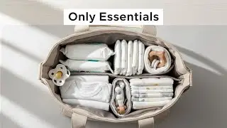 What&rsquo;s in My Minimalist Diaper Bag | Only the Newborn Essentials