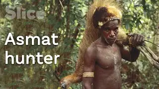 Cannibal land: Impressive hunting ceremony of the Asmat | SLICE
