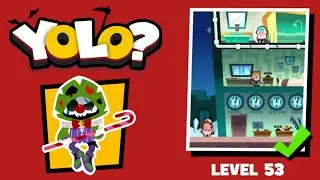 DEATHIGNER or YOLO? Gameplay Level 53 solution