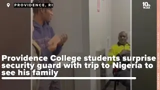 College students raise money for security guard to visit family in Nigeria