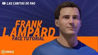 How to create Frank Lampard face FIFA 21| pro clubs | clubes pro