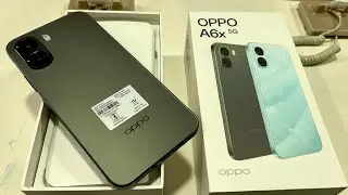 Oppo A6x 5G Unboxing | 6500mAh + 45w SUPERVOOC⚡️| Oppo A6x Olive Green Unboxing | Guru Mobile World 