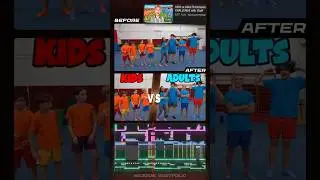 🎬 Before/After - KIDS vs ADULTS Extreme CHALLENGE with Vlad / Portfolio