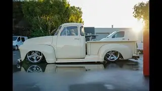 Bagged '53 Chev Pickup - Timeless Auto Trim interior showcase