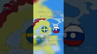 History of Finland and Sweden Part 1 | Countryballs