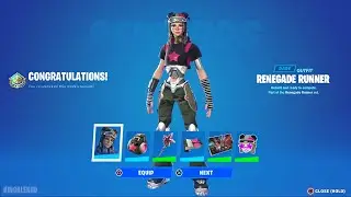 How To WIN The Renegade Runner Cup & Get Renegade Runner Skin For FREE In Fortnite (Renegade Bundle)