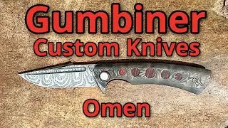 An Auction Win from Blade 2023!Gumbiner Custom Knives - Omen