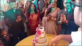 #couple #cake #cutting 🍫🎂