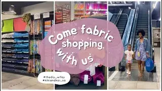 Come fabric shopping with us at our favourite store!