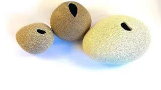 Sand Pebble Collection Ceramic Vases