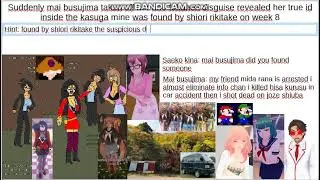 yandere simulator when shiori rikitake found mai busujima deranged behavior in kaobook disguise