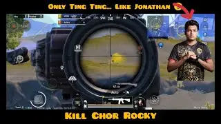 Bgmi 6x sensitivity /jonathan Jonathan 6x Spray /jonathan gaming /God Or Wot / M416/Kill chor Rocky