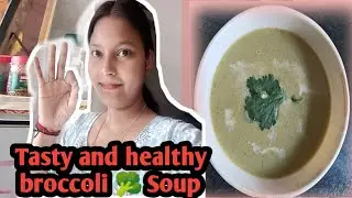 🥦 Aaj Banaya Healthy Broccoli Soup 😋@iamtwinkle24 #ytshorts #trending 