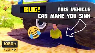 BUG! THIS VEHICLE CAN MAKE OTR GUY SINK ON THE GROUND | OFF THE ROAD HD OPEN WORLD DRIVING GAME