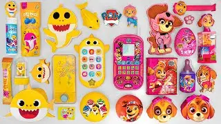 93 Minutes Satisfying with Unboxing Baby Shark & Paw Patrol Skye Candy Toys Collection ASMR 🍬