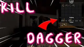 HOW TO KILL DAGGER CHEAP AND QUICK!||Roblox Dust