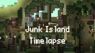 Starbound Junk Island timelapse (Starbound version 1.1)