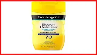Great product -  Neutrogena Beach Defense Water Resistant Sunscreen Lotion with Broad Spectrum SPF 7