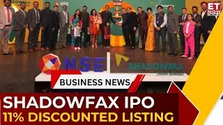 Shadowfax IPO Lists at 11% Discount | Founders on Growth, Tech & Profitability Path | ET Now