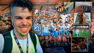 ¡El ASCENSO del MÁLAGA CF a SEGUNDA DIVISIÓN en TARRAGONA DESDE DENTRO!
