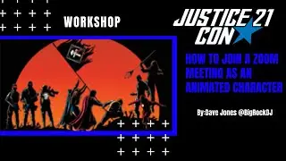 Workshop: How to Join A Zoom Meeting As An Animated Character