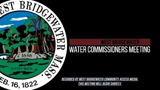2025-12-01 WB Water Commissioners Mtg: