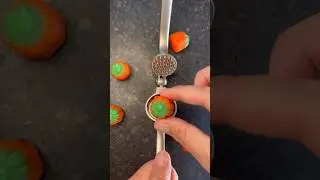 Pumpkin Candy vs Garlic Press | Satisfying ASMR No Talking #shorts #asmr #satisfying