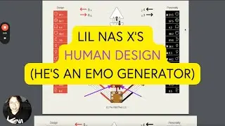 Lil Nas X's Human Design (Emotional Generator)