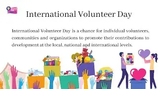 Date Today : 5 December - International Volunteer Day 2021 | On this day | Know this day