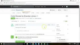 GitHub branch and pull request to code review Android Studio