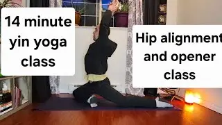 14 minute Yin Yoga Class for hips