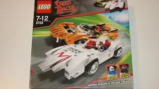 Lego Speed Racer 2008 - 8158 Speed Racer & Snake Oiler!
