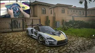 Mclaren Senna 1500HP - Forza horizon 5 | Logitech g29 Steering Wheel