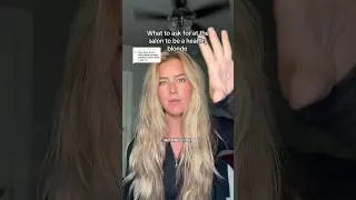 What to ask for at the salon to be a healthy blonde